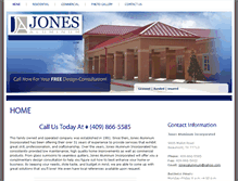 Tablet Screenshot of jonesalum.com